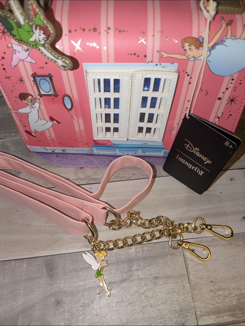 Loungefly Disney Peter Pan You Can Fly 70th Anniversary Bag - Picture 3 of 12